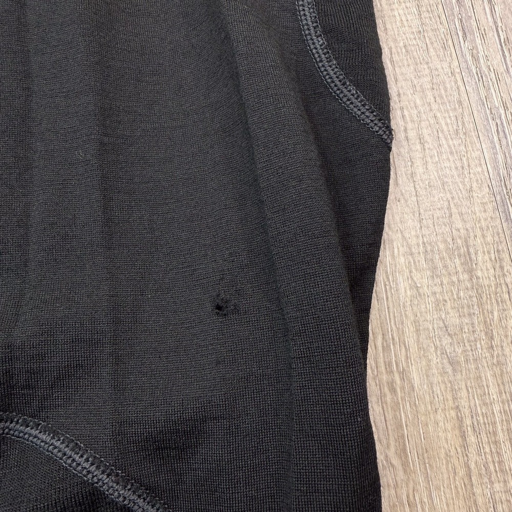 Smartwool Merino Wool Long Sleeve T-Shirt Baselayer Mens Size Medium Black - Picture 6 of 15